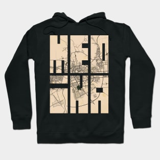 Medina, Saudi Arabia City Map Typography - Vintage Hoodie